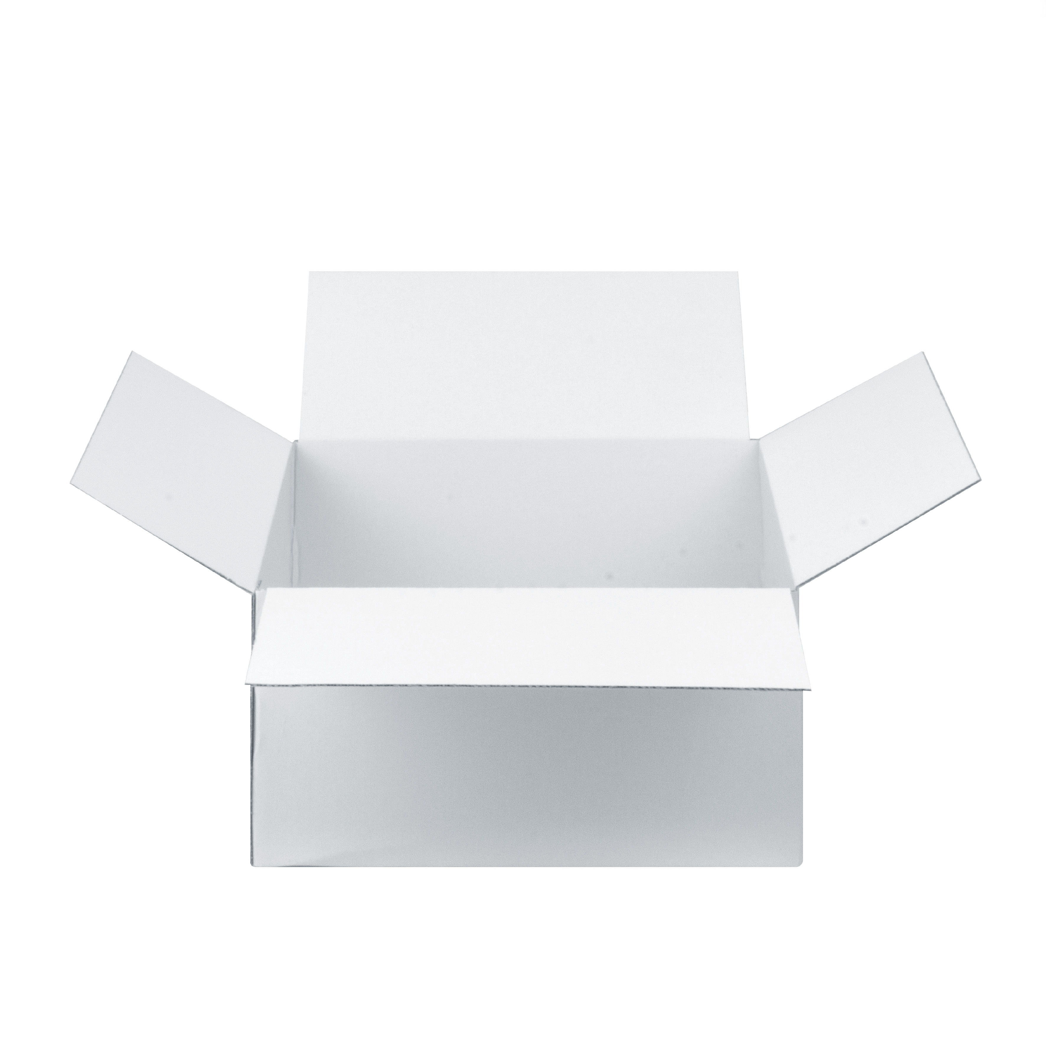 Scatola americana in cartone Bianco/Bianco (Sp. 1,5mm - 4,5mm) - Neutra